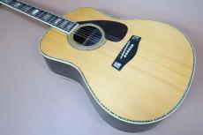 YAMAHA L-53 Custom / Original TM-50G Peg・Solid Ezo Spruce Top・Solid Jacaranda Side and Back :Center Ebony 3-Piece ・Head & Body & Rosette Solid Bias Abalone Trim　【With Original Custom Hard Case】  1978年製_3