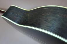 YAMAHA L-53 Custom / Original TM-50G Peg・Solid Ezo Spruce Top・Solid Jacaranda Side and Back :Center Ebony 3-Piece ・Head & Body & Rosette Solid Bias Abalone Trim　【With Original Custom Hard Case】  1978年製_4