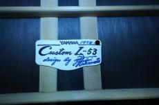 YAMAHA L-53 Custom / Original TM-50G Peg・Solid Ezo Spruce Top・Solid Jacaranda Side and Back :Center Ebony 3-Piece ・Head & Body & Rosette Solid Bias Abalone Trim　【With Original Custom Hard Case】  1978年製_16