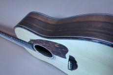 Terry's Terry Premium Terry PTJ-100GM /　Head and Body Abalone Trim and Rosette・German Spruce Top・Madagascar Rosewood Side and Back・Tortoiseshell Pick-guard・Honduras Mahogany and Maple Neck【With Original Hard Case】 _5