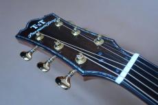 Terry's Terry Premium Terry PTJ-100GM /　Head and Body Abalone Trim and Rosette・German Spruce Top・Madagascar Rosewood Side and Back・Tortoiseshell Pick-guard・Honduras Mahogany and Maple Neck【With Original Hard Case】 _8