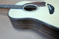 Terry's Terry Premium Terry PTJ-100GM /　Head and Body Abalone Trim and Rosette・German Spruce Top・Madagascar Rosewood Side and Back・Tortoiseshell Pick-guard・Honduras Mahogany and Maple Neck【With Original Hard Case】 _13