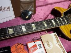 Gibson Custom Shop 1959 Les Paul "Split V Headstock" VOS Trans Amber GH_3