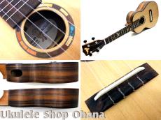 M's CRAFT [MC-299]コンサート シトカスプルース/3Aハワイアンコア [ハワイアンイーグル]_4