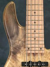 Fodera Emperor 5st Bont-On Custom Buckeye Burl_6
