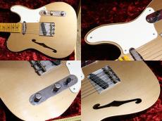 Fender Custom Shop Roasted Pine Double Esquire Custom Journeyman Relic_5
