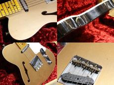 Fender Custom Shop Roasted Pine Double Esquire Custom Journeyman Relic_6
