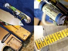 Fender Custom Shop Roasted Pine Double Esquire Custom Journeyman Relic_7