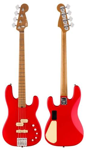 Charvel Pro-Mod San Dimas Bass PJ IV MAH -Satin Ferrari Red【オンラインストア限定】