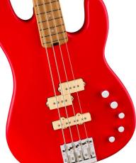 Charvel Pro-Mod San Dimas Bass PJ IV MAH -Satin Ferrari Red【オンラインストア限定】_4