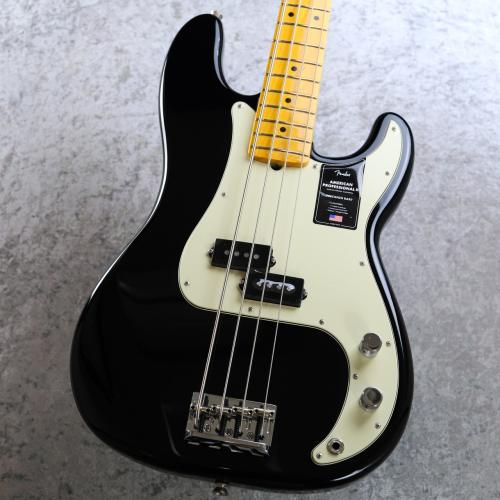Fender American Professional II Precision Bass -  Black - 【4.07kg】【#US24056610】