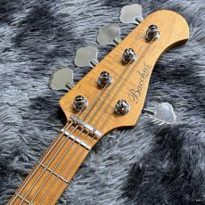 Bacchus WJB5-1DX-AC RSM/M CAR (Candy Apple Red)【アウトレット特価】【ステンレスフレット】【5弦】_5