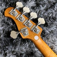 Bacchus WJB5-1DX-AC RSM/M CAR (Candy Apple Red)【アウトレット特価】【ステンレスフレット】【5弦】_6