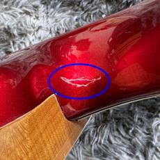 Bacchus WJB5-1DX-AC RSM/M CAR (Candy Apple Red)【アウトレット特価】【ステンレスフレット】【5弦】_11