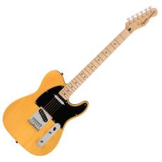 Squier Affinity Series Telecaster Maple Fingerboard Black Pickguard エレキギター テレキャスター
