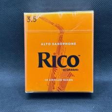 D'Addario Woodwinds/RICO AS3.1/2 サックスリード アルトサックス用 【硬さ:3 1/2】 【10枚入り】