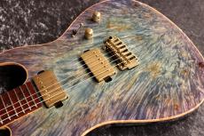 Sugi 【歳末BIGセール】CTM Order DS496C BM-EX/HM/F-Maho Whistling Thrush Blue #S240118 【ココボロ指板】_6