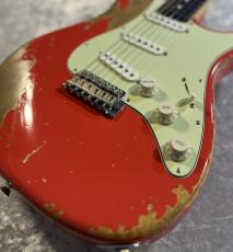 Sugi Kurosawa Limited Stargazer SSS Alder/Vintage Rosewood FB/Fiesta Red Aged 【3.47kg】_5