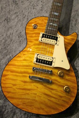 T's 【1本限定!】Arc-Singlecut 22 5A Grade Quilt Top / Aged Burst【激杢】【3.51kg/軽量】