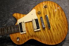 T's 【1本限定!】Arc-Singlecut 22 5A Grade Quilt Top / Aged Burst【激杢】【3.51kg/軽量】_5
