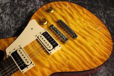 T's 【1本限定!】Arc-Singlecut 22 5A Grade Quilt Top / Aged Burst【激杢】【3.51kg/軽量】_6