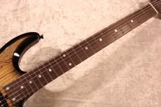 T's DST-Pro24  5A Spalted Maple / Ash 2P/ Beveled Cut  -Natural to Black Burst- #033281 【3.29kg】_7