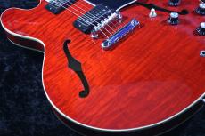 Gibson 【立体杢】ES-335 Figured Sixties Cherry #201650107【3.59kg】_4