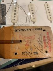 Fender Custom Shop 【USED/1997年製】Master Grade 1957 Stratocaster Sonic Blue【3.81kg】【虎杢ネック】_11