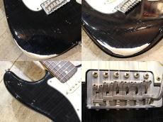 TMG Guitar Dover SSS "Aged Black" Midium Checking_6