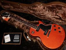 Gibson Custom Shop 1957 Les Paul Special Single Cut Reissue Gloss : Big Flake Orange Sparkle