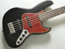 Fender Custom Shop Custom Built Custom Classic Jazz Bass V Journeyman Relic -Black- 【4.38kg】_3