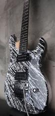 Washburn N4 Nuno Bettencourt Black/ White Splatter_5