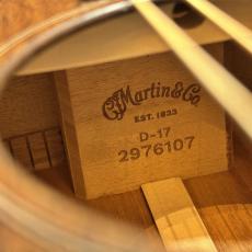 Martin 【試奏動画あり】D-17 #2976107【音像明瞭・品格漂うマホガニー】【当店限定特典付き】【送料当社負担】【池袋店在庫品】_17
