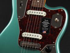 Fender American Professional Classic Jaguar Rosewood Fingerboard Faded Sherwood Green Metallic_5