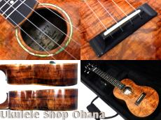 Avery Luthiery コンサート ハワイアンカーリーコア #060208 2010年/中古委託_4