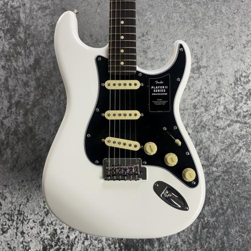Fender Made in Mexico Player II Stratocaster /Rosewood - Polar White   - #MX25096133【3.50kg】