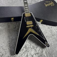 Gibson 【漆黒のフライングⅤ】Flying V Custom w/ Ebony Fingerboard Gloss #CS501010 [3.41kg] 3Fフロア