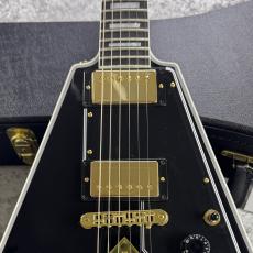 Gibson 【漆黒のフライングⅤ】Flying V Custom w/ Ebony Fingerboard Gloss #CS501010 [3.41kg] 3Fフロア_5