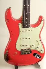 Fender Custom Shop Michael Landau Signature 1963 Stratocaster/Fiesta Red over 3-Color Sunburst 2023_3