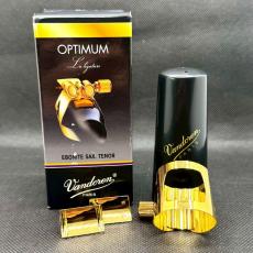 VANDOREN LC08P テナーサックス リガチャー&キャップ オプティマム ゴールドプレート