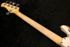 XOTiC Custom Order XJ-1T 5st MH Super Heavy Aged / Olympic White over 3 Tone Burst_11