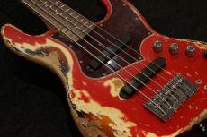 XOTiC Custom Order XJ-1T 5st MH Super Heavy Aged / Candy Apple Red over 3Tone Sunburst【4.37kg】_3