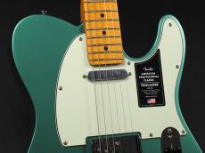 Fender American Professional Classic Telecaster Maple Fingerboard ~Faded Sherwood Green Metallic~_4
