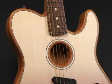 Fender FSR Acoustasonic Player Telecaster Rosewood Fingerboard ~Burgundy Fade~_4
