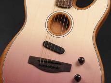 Fender FSR Acoustasonic Player Telecaster Rosewood Fingerboard ~Burgundy Fade~_5