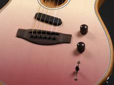 Fender FSR Acoustasonic Player Telecaster Rosewood Fingerboard ~Burgundy Fade~_6