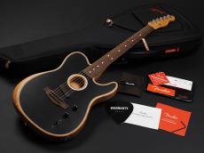 Fender Acoustasonic Player Telecaster Rosewood Fingerboard ~Brushed Black~_2