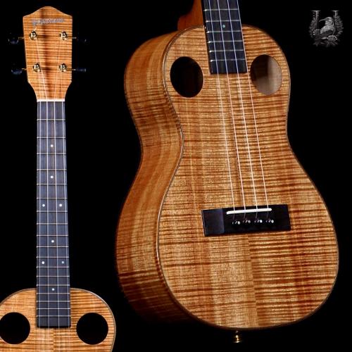 Tony Graziano Tenor Custom Double Hole (Master Grade Koa) OUTLET!!!