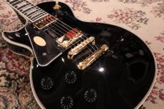 Epiphone 【レフティー】Les Paul Custom -Ebony- #25091525288 ≒4.30kg【2Fギブソン・エピフォンフロア】_8