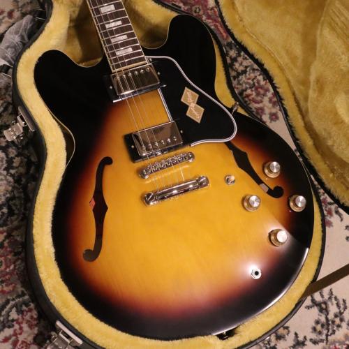 Epiphone 1962 ES-335 Reissue ~Vintage Burst~ #25091511265 ≒3.90kg